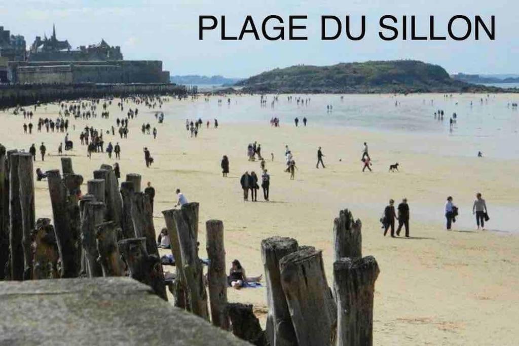 Appartement Vacances En Copropriete Avec Parking Saint-Malo Zewnętrze zdjęcie